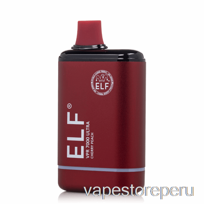 Vape Peru Elf Vpr 7000 Ultra Desechable Cereza Melocotón